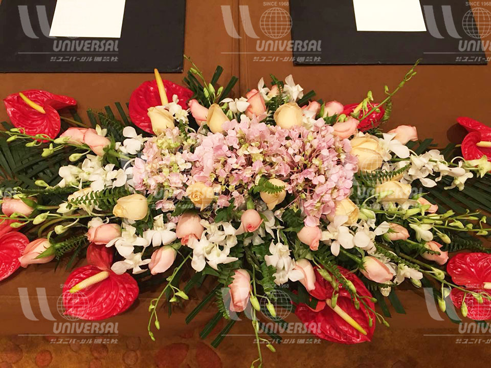 会议桌花